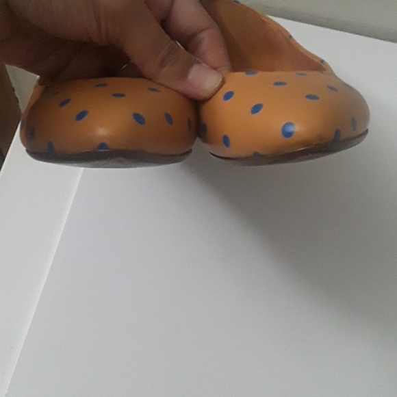 Madewell polkadots pointy sidewalk skimmers Sz 8 - Picture 3 of 7